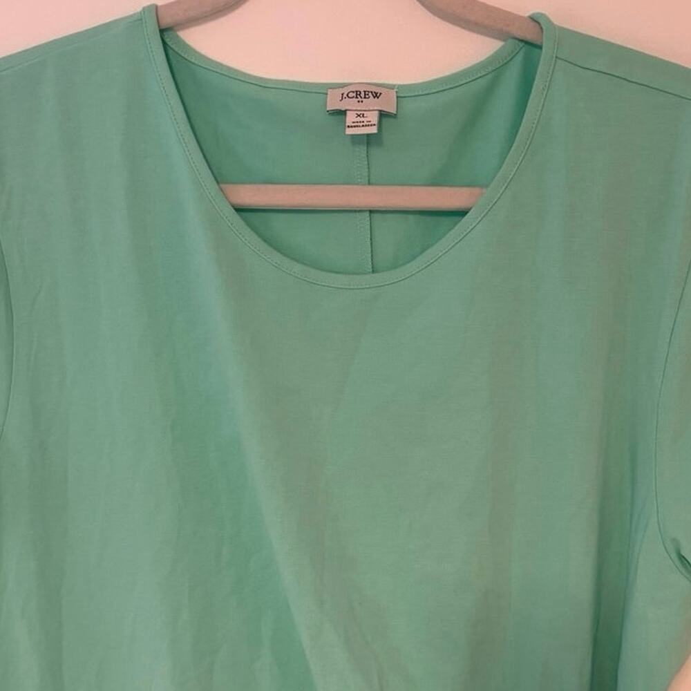 NWOT J.Crew Short Sleeve Knotted Mini Dress Size XL - Picture 3 of 6